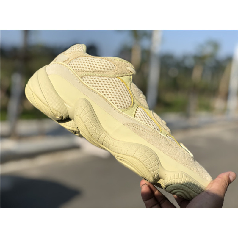 Ad*s yeezy 500 super moon yellow light yellow 2966 sneakers men women