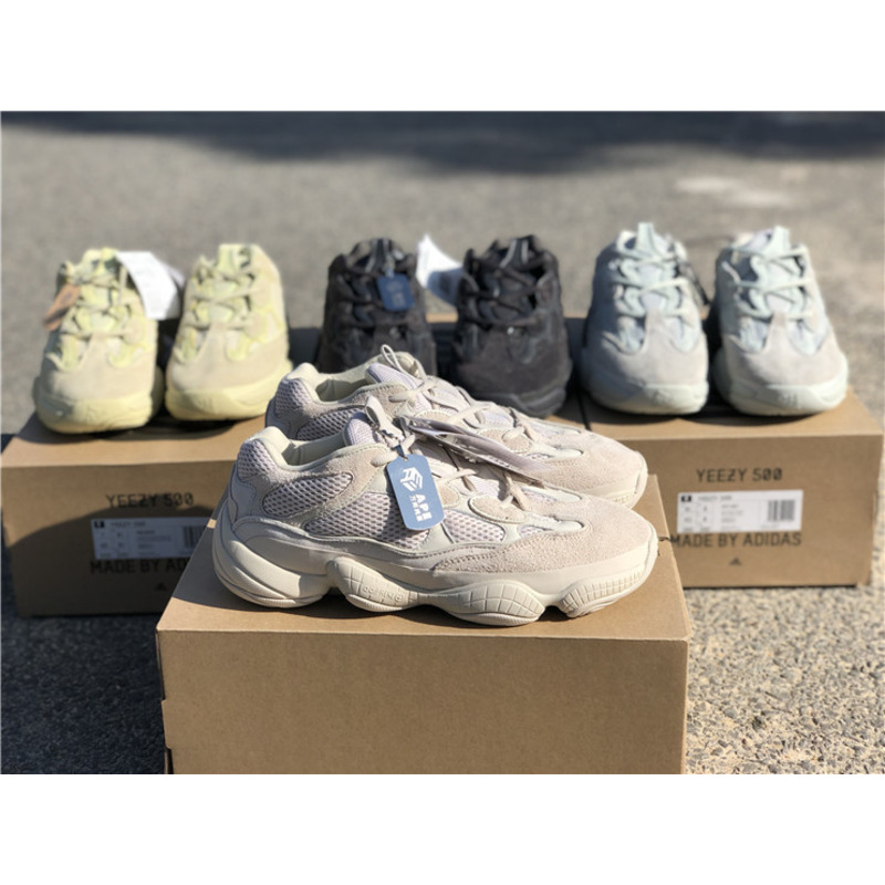 Ad*s yeezy 500 white gray db 2908 sneakers men women