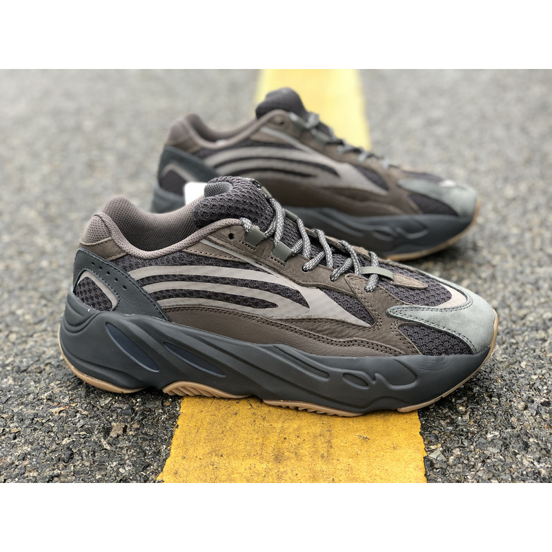 Ad*s yeezy 700 black dark brown eg6860 sneakers men women