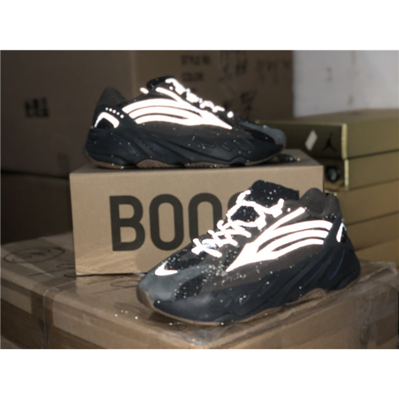 Ad*s yeezy 700 black dark brown eg6860 sneakers men women