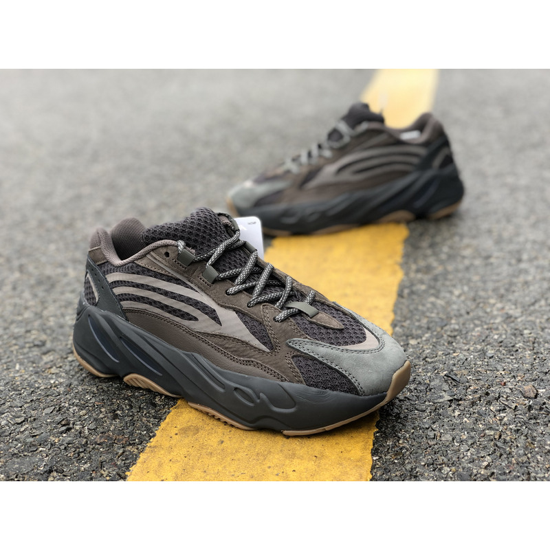 Ad*s yeezy 700 black dark brown eg6860 sneakers men women