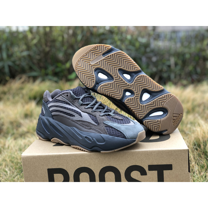 Ad*s yeezy 700 black dark brown eg6860 sneakers men women