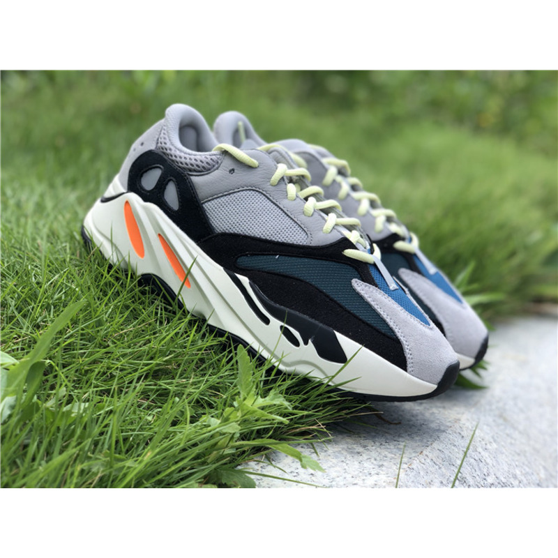 Ad*s yeezy 700 gray blue b75571 sneakers men women