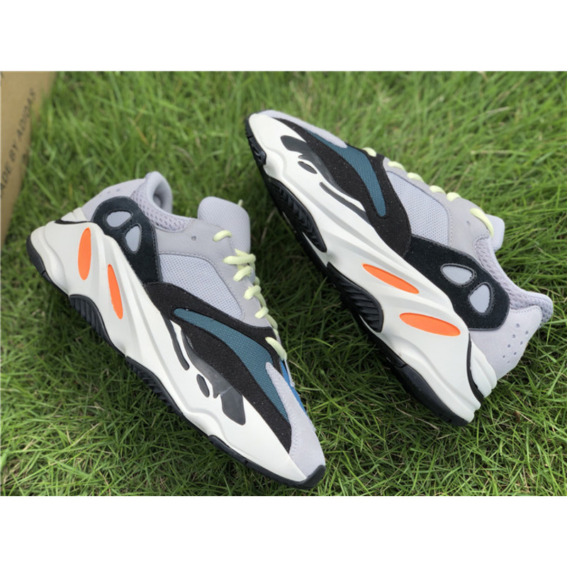 Ad*s yeezy 700 gray blue b75571 sneakers men women