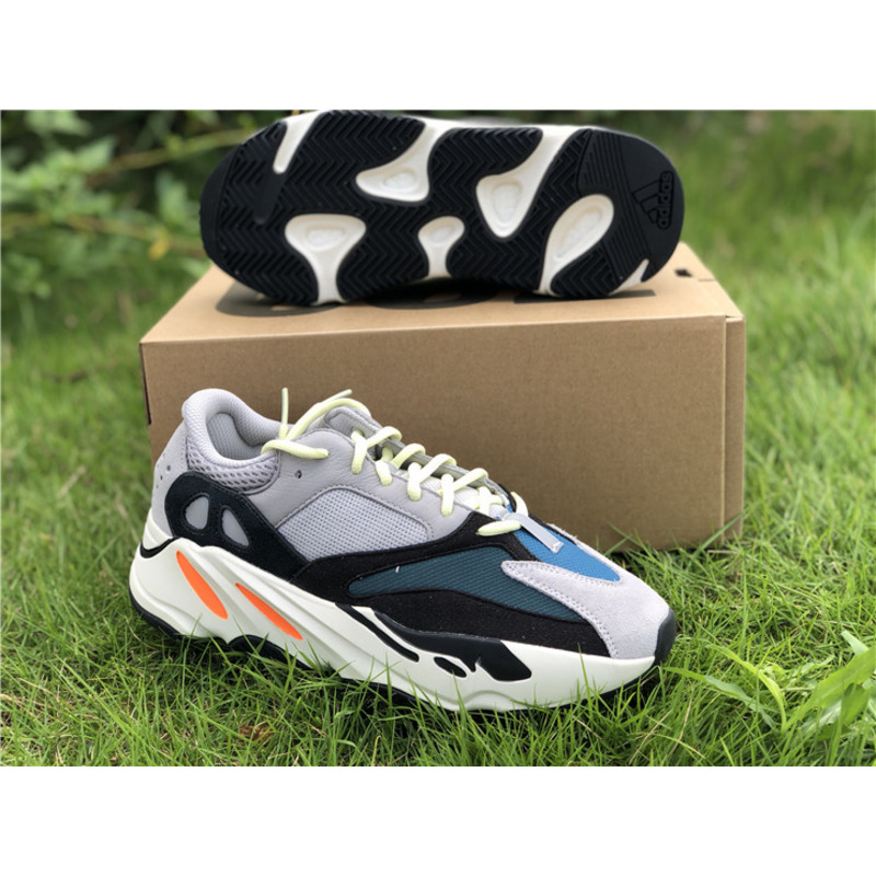 Ad*s yeezy 700 gray blue b75571 sneakers men women