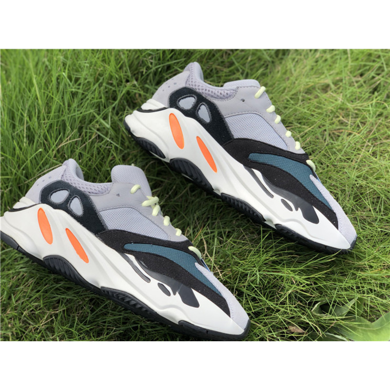 Ad*s yeezy 700 gray blue b75571 sneakers men women