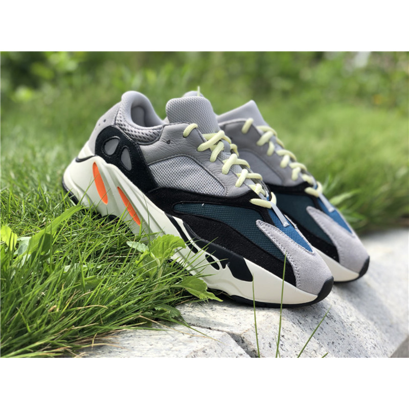 Ad*s yeezy 700 gray blue b75571 sneakers men women