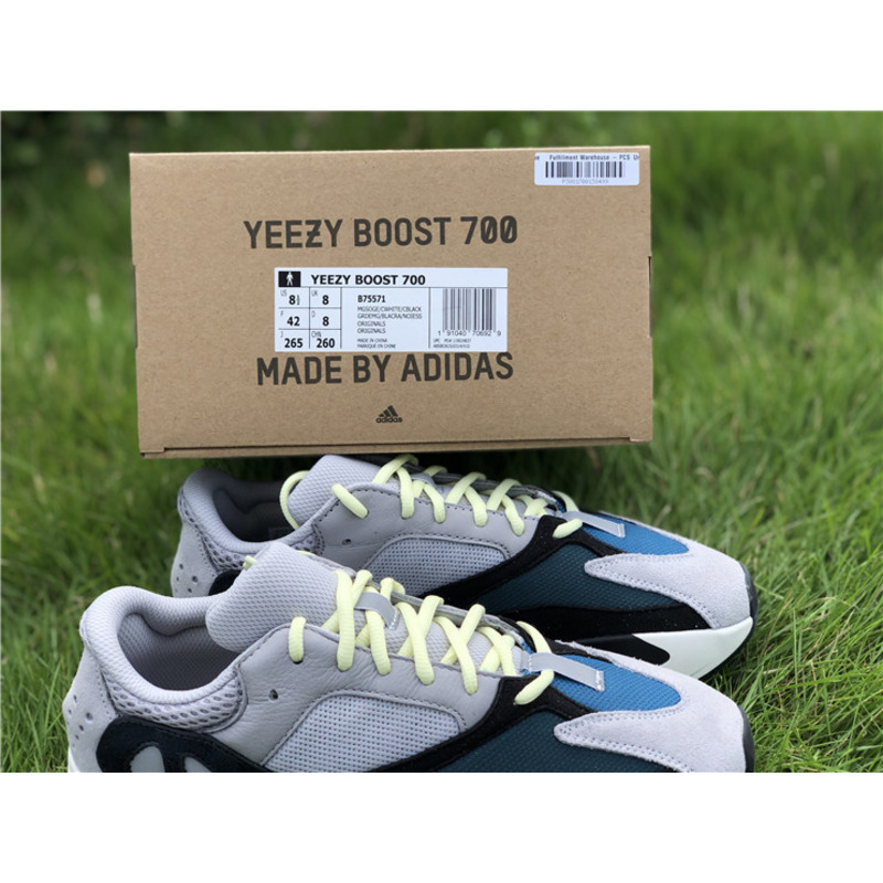 Ad*s yeezy 700 gray blue b75571 sneakers men women