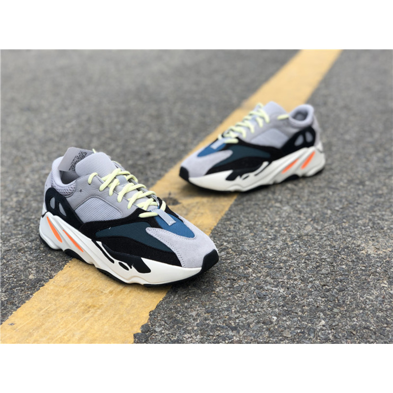 Ad*s yeezy 700 gray blue b75571 sneakers men women