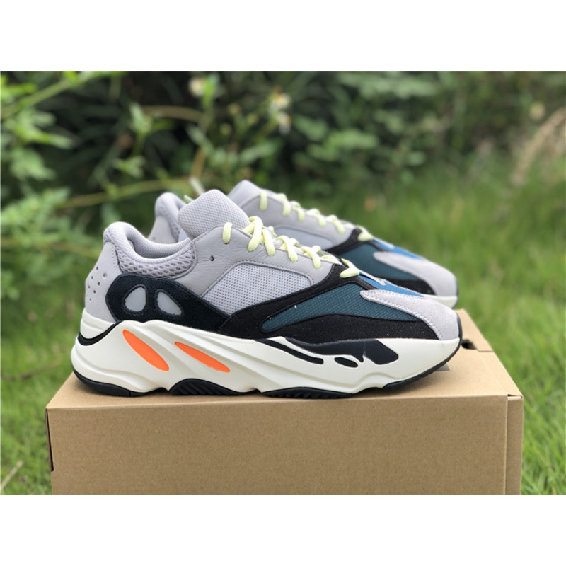 Ad*s yeezy 700 gray blue b75571 sneakers men women