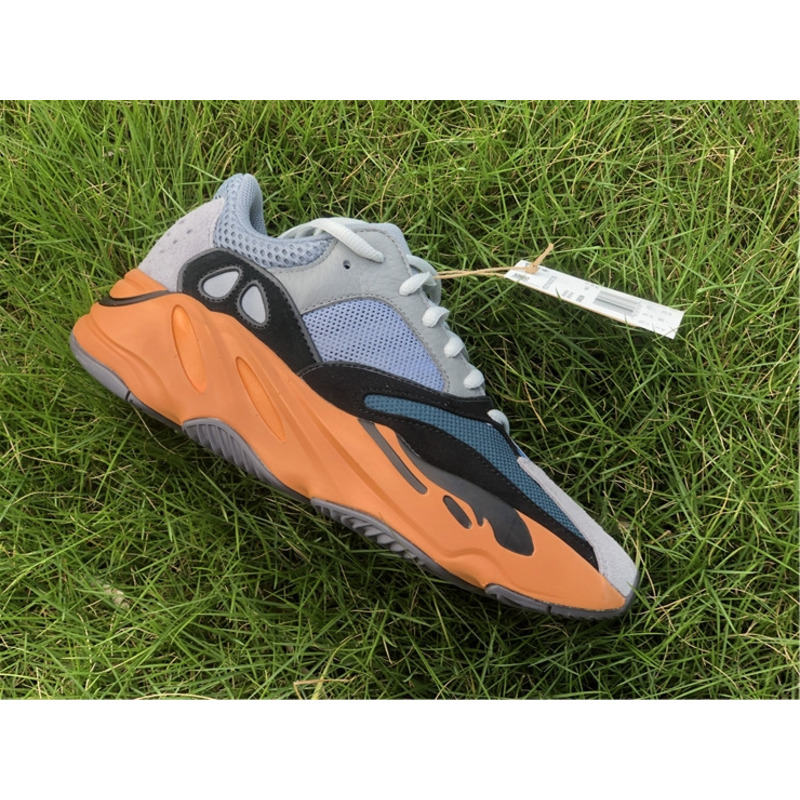 Ad*s yeezy 700 gray blue orange gw0296 sneakers men women