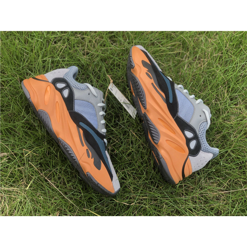 Ad*s yeezy 700 gray blue orange gw0296 sneakers men women