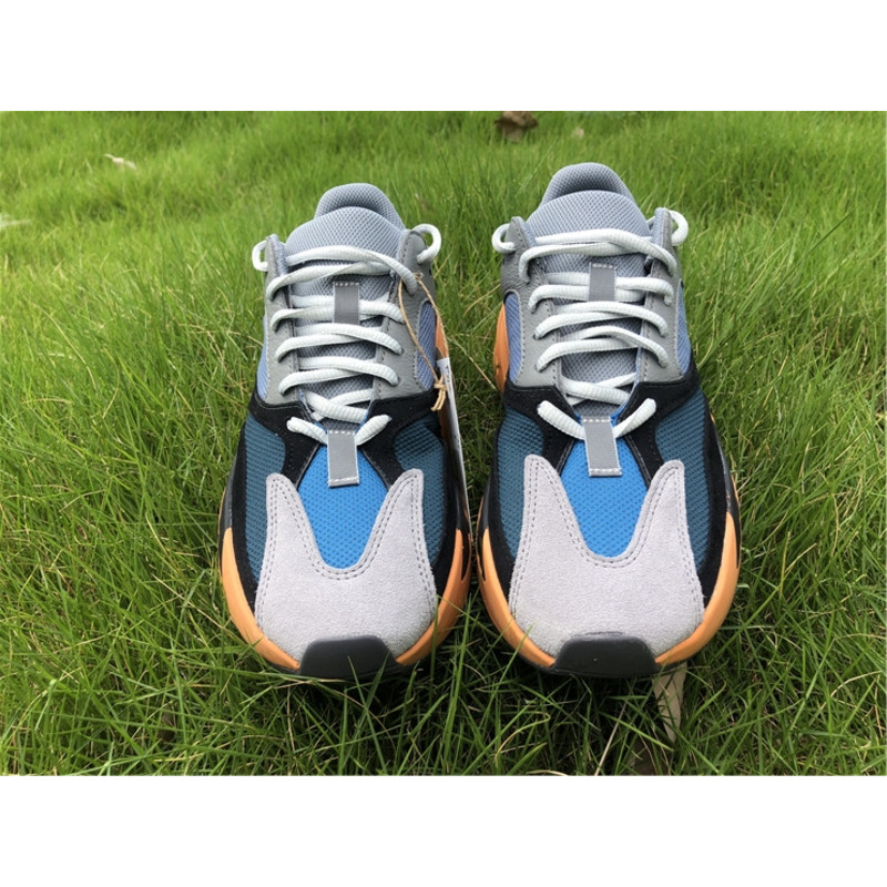 Ad*s yeezy 700 gray blue orange gw0296 sneakers men women