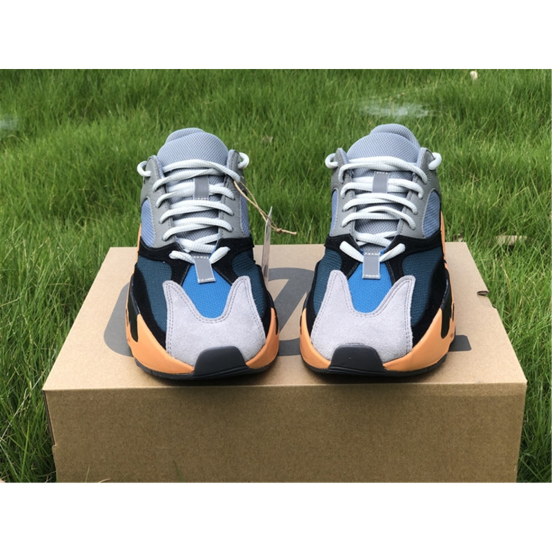 Ad*s yeezy 700 gray blue orange gw0296 sneakers men women