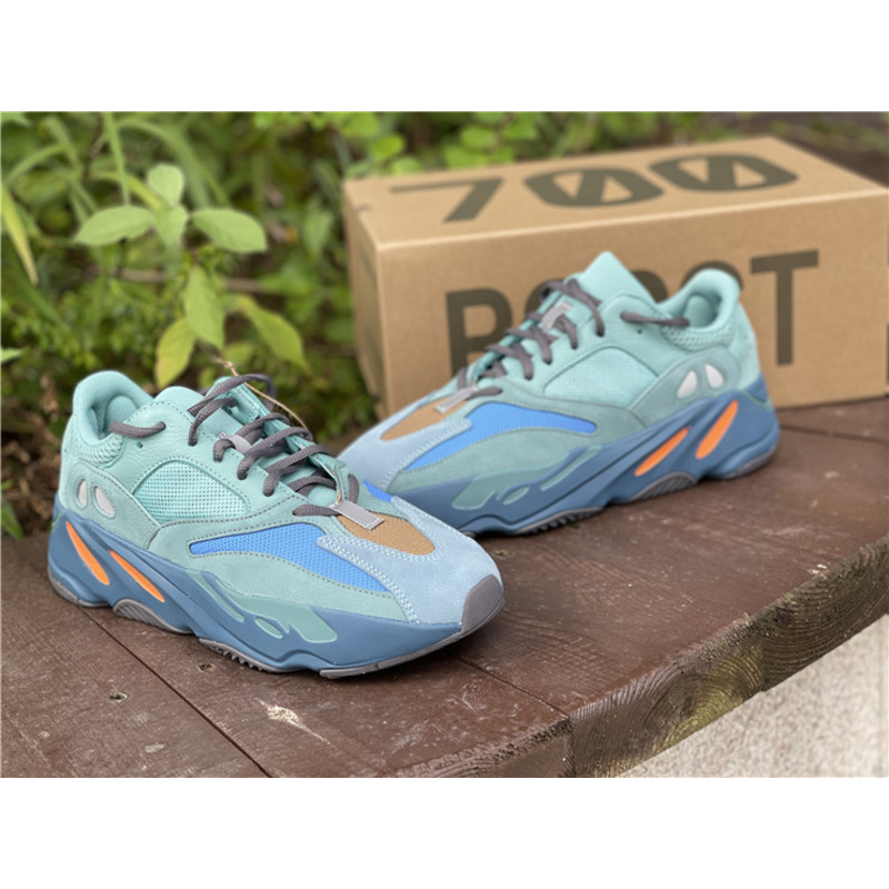 Ad*s yeezy 700 light gray blue gz 2002 sneakers men women