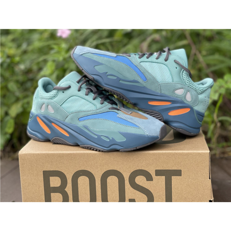 Ad*s yeezy 700 light gray blue gz 2002 sneakers men women