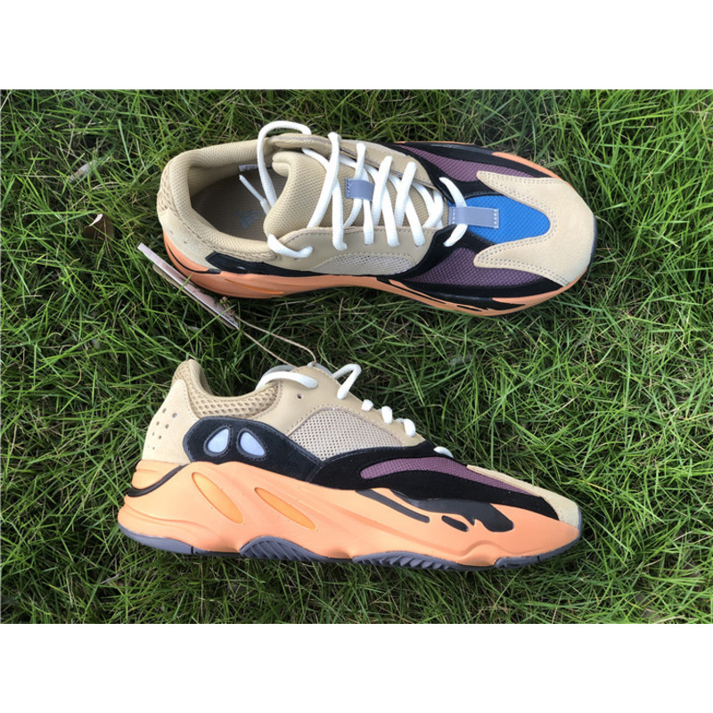 Ad*s yeezy 700 orange khaki enflame amber gw0297 sneakers men women