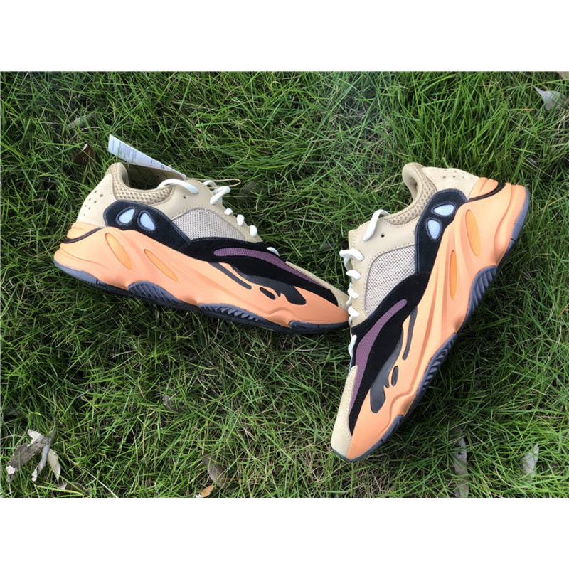 Ad*s yeezy 700 orange khaki enflame amber gw0297 sneakers men women