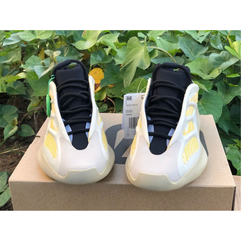 Ad*s yeezy 700 v3 srphym yellow gray g54853 sneakers men women