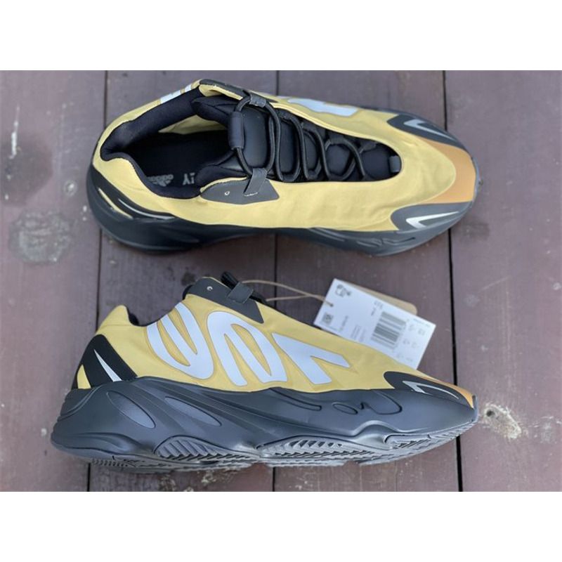 Ad*s yeezy boost 700 yellow black mnvn honey flux gz0717 sneakers men women