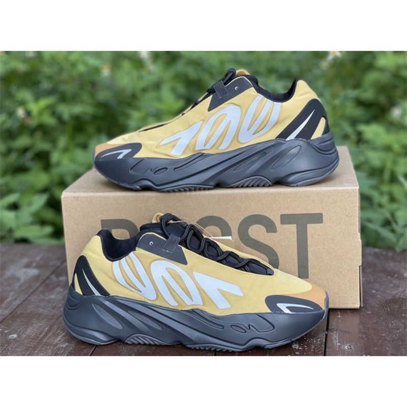 Ad*s yeezy boost 700 yellow black mnvn honey flux gz0717 sneakers men women