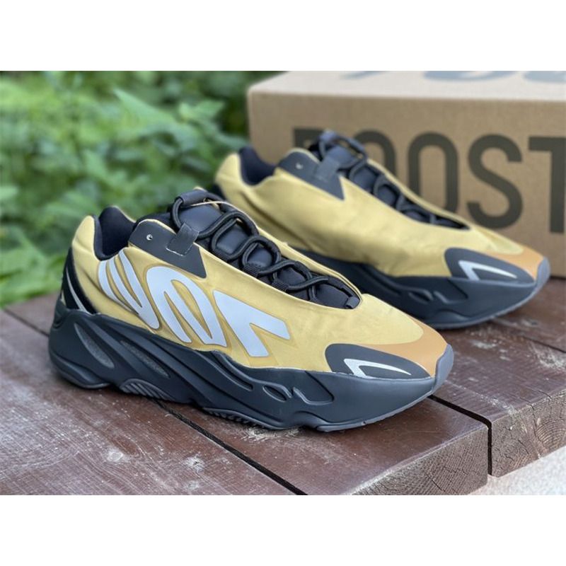 Ad*s yeezy boost 700 yellow black mnvn honey flux gz0717 sneakers men women