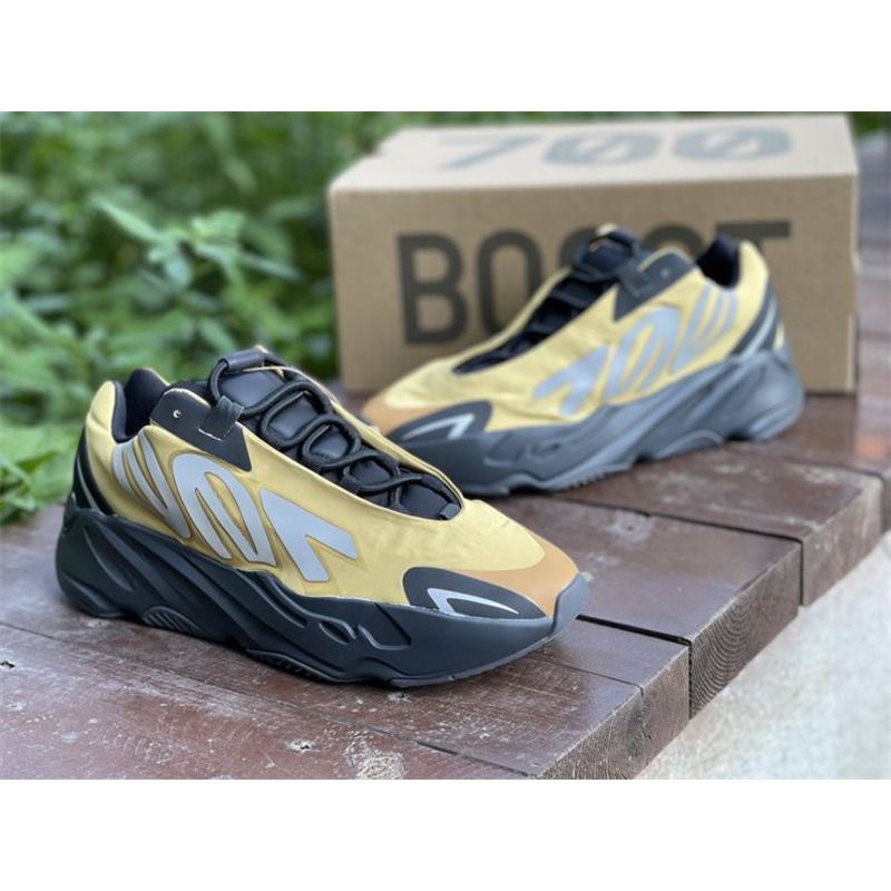 Ad*s yeezy boost 700 yellow black mnvn honey flux gz0717 sneakers men women