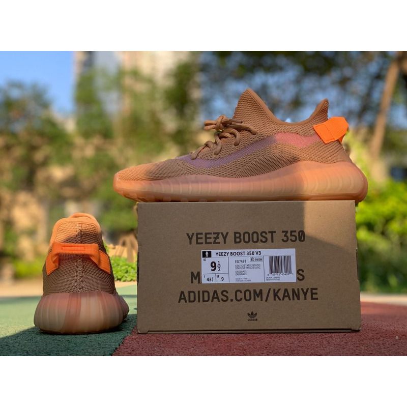 Ad*s yeezy boots 350 v3 earthy orange eg7493 sneakers men