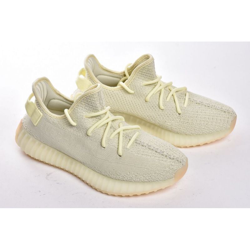 Ad*s yeezy 350 boost v2 "ice yellow" f36980 sneaker men women