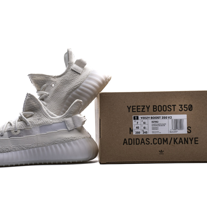 Ad*s yeezy boost 350 v2 all white sneaker men women