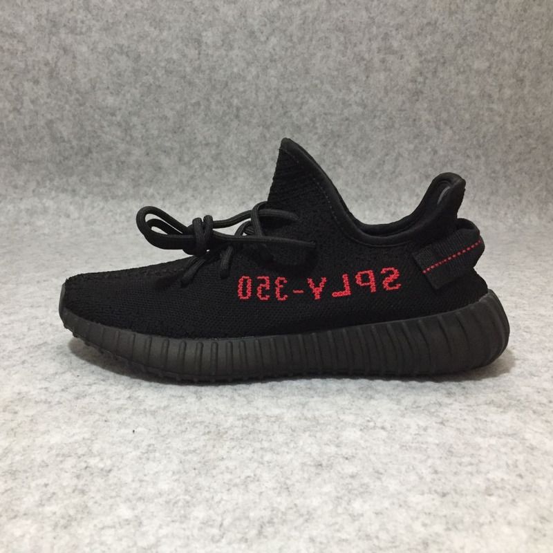 Ad*s yeezy boost 350 v2 black red real cp9652 sneaker men women