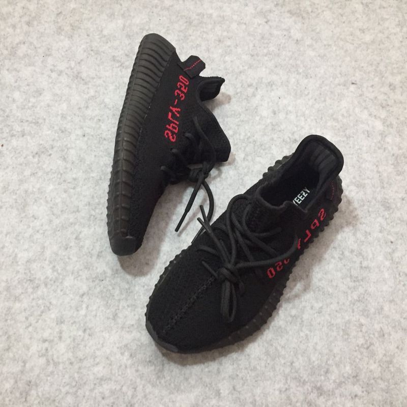 Ad*s yeezy boost 350 v2 black red real cp9652 sneaker men women