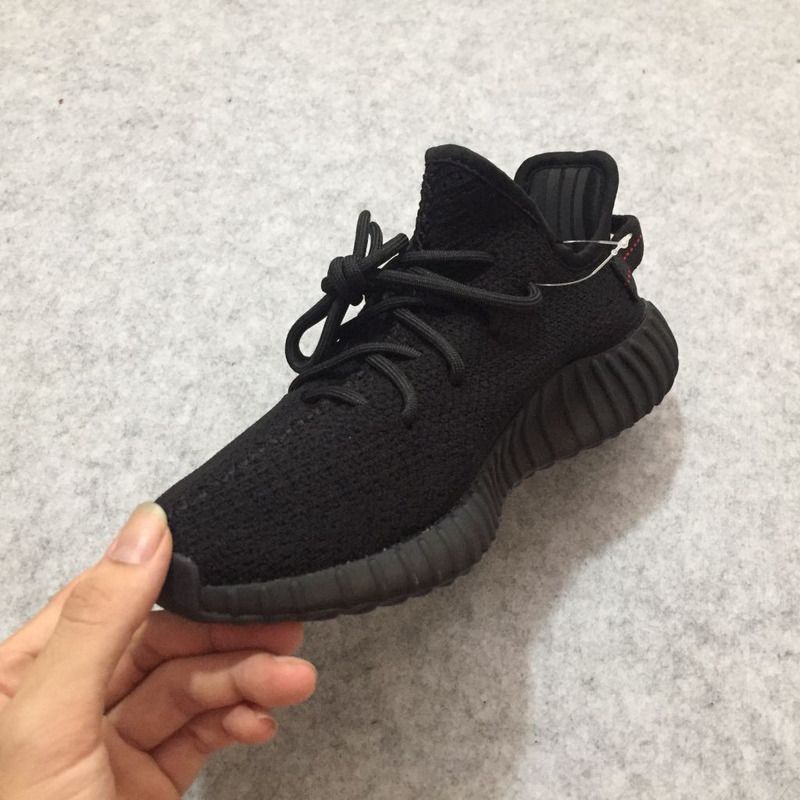 Ad*s yeezy boost 350 v2 black red real cp9652 sneaker men women