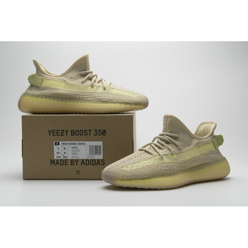 Ad*s yeezy boost 350 v2 "flax"basf fx9028 sneaker men women