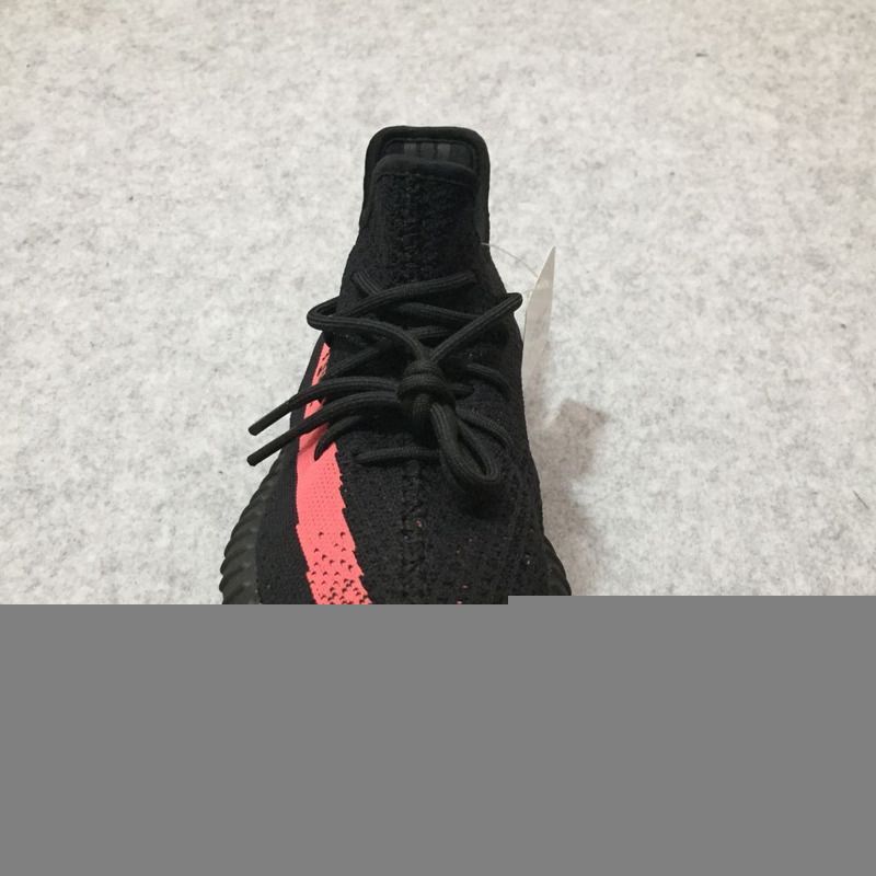 Ad*s yeezy boost 350 v2 core black red real boost sneaker men women