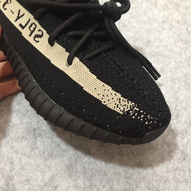 Ad*s yeezy boost 350 v2 core black white by1604 sneaker men women