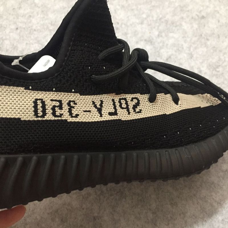 Ad*s yeezy boost 350 v2 core black white by1604 sneaker men women