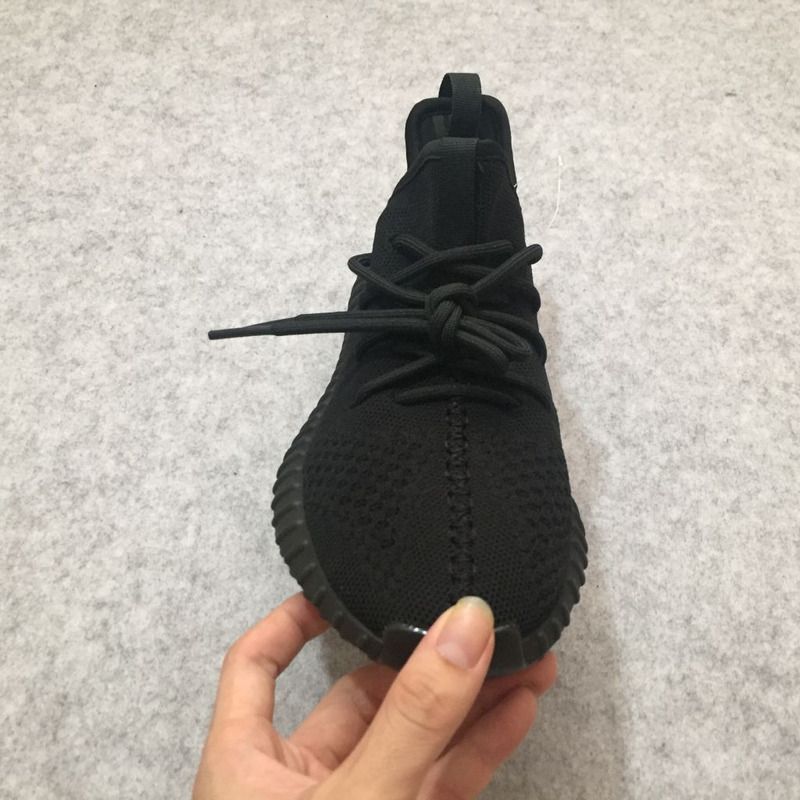 Ad*s yeezy boost 350 v3 triple black blade real sneaker men women