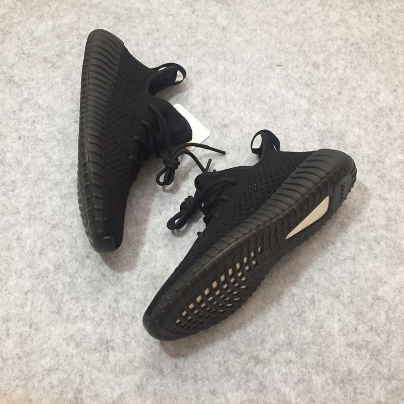 Ad*s yeezy boost 350 v3 triple black blade real sneaker men women