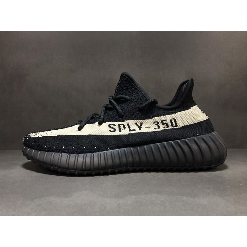 Ad*s yeezy 350 v2 boost black white by1604 sneakers men women