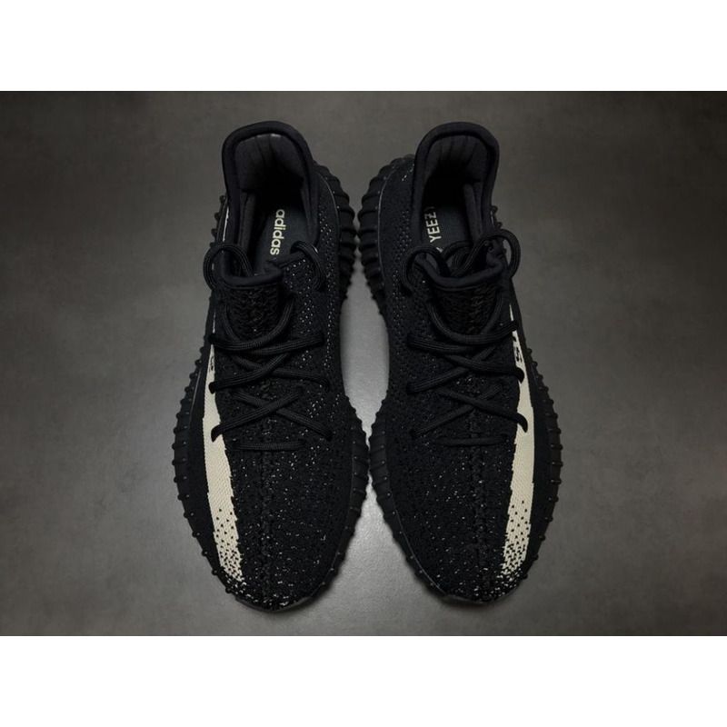 Ad*s yeezy 350 v2 boost black white by1604 sneakers men women