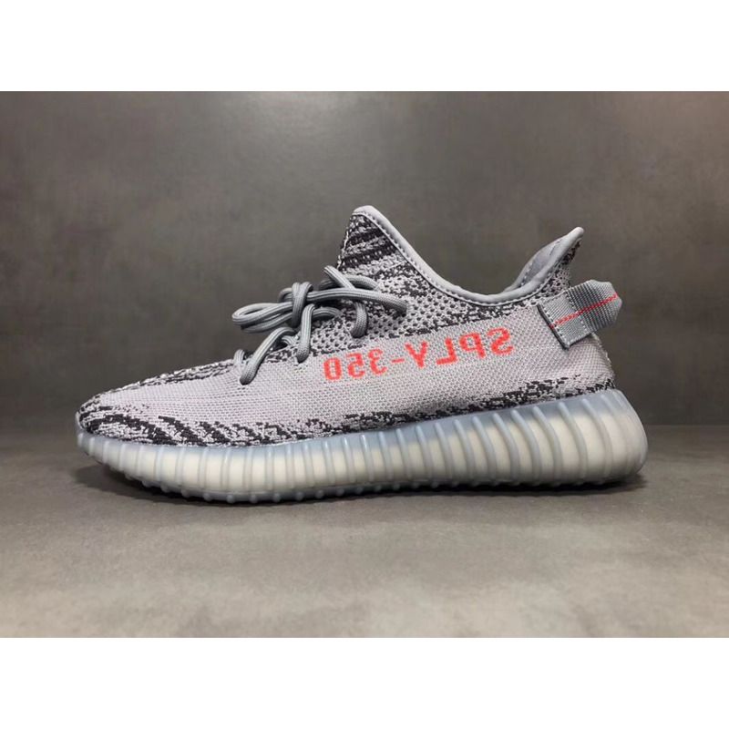 Ad*s yeezy 350 v2 boost grey orange ah2203 sneakers men women