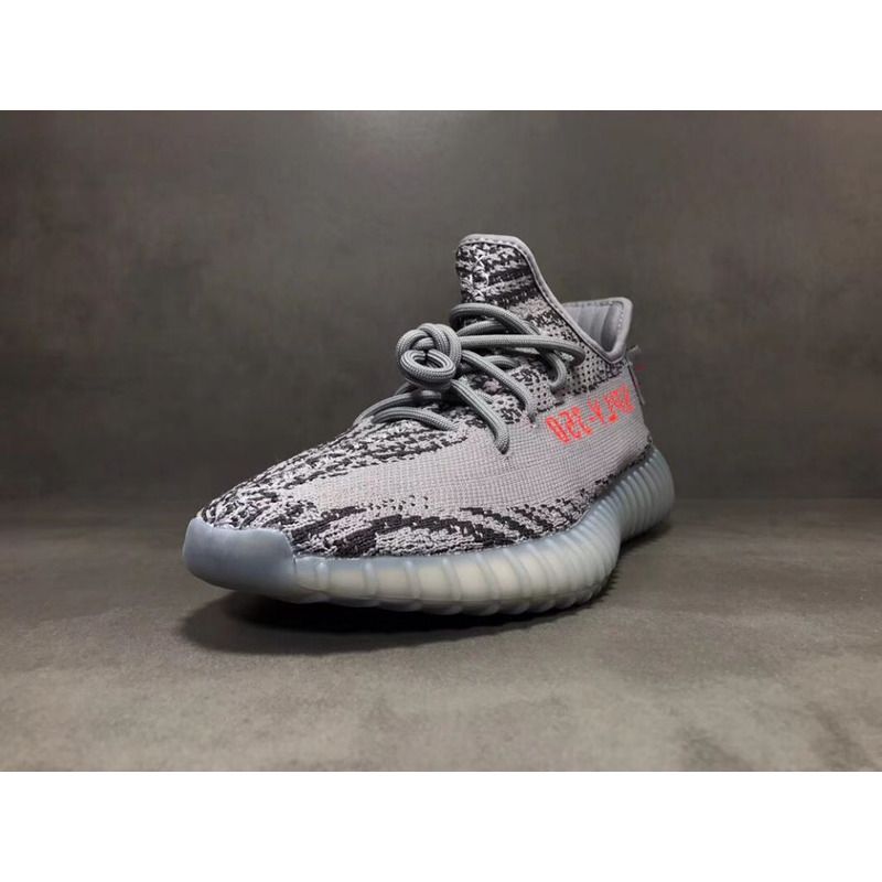 Ad*s yeezy 350 v2 boost grey orange ah2203 sneakers men women