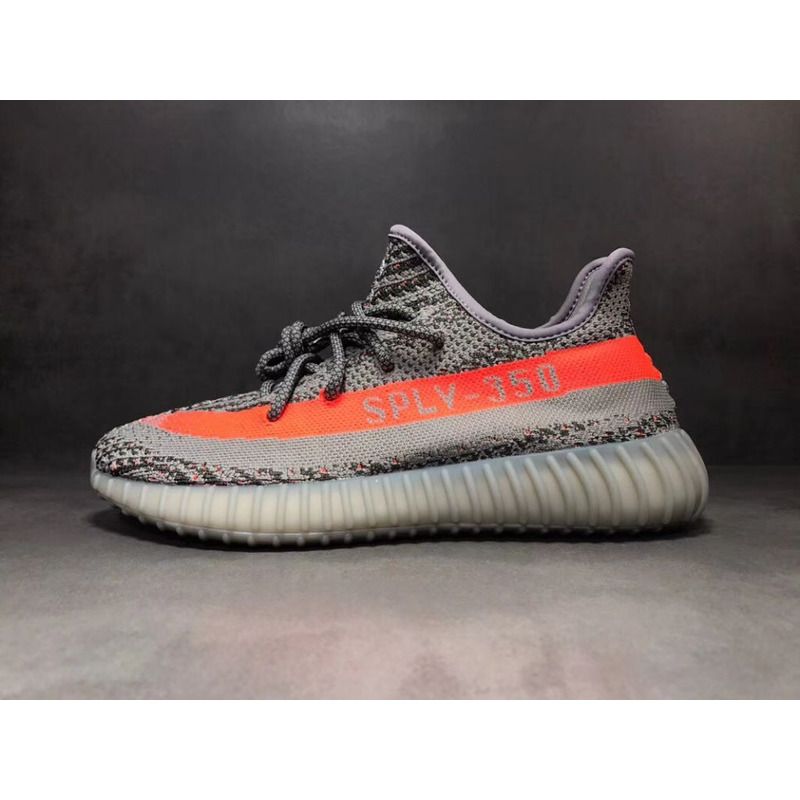 Ad*s yeezy 350 v2 boost grey orange bb1826 sneakers men women