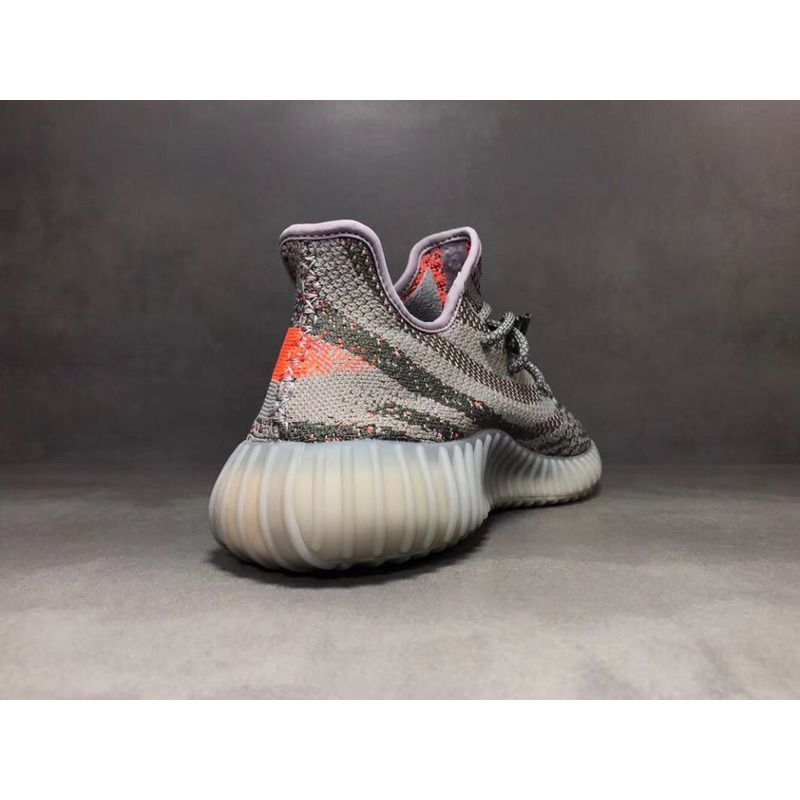 Ad*s yeezy 350 v2 boost grey orange bb1826 sneakers men women