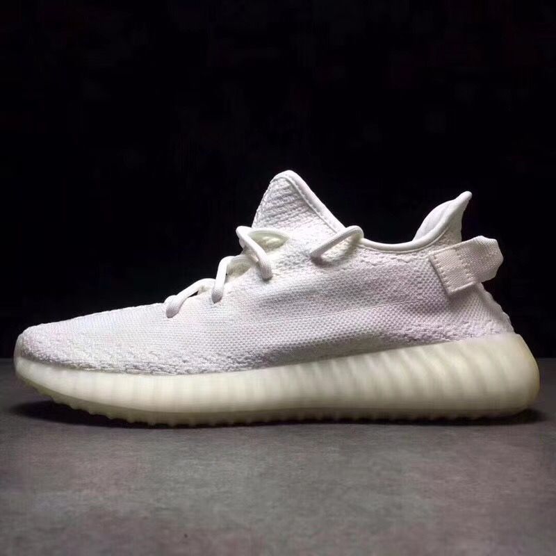 Ad*s yeezy 350 v2 boost pure white cp9366 sneakers men women