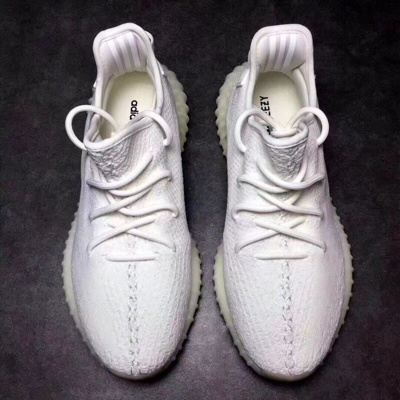 Ad*s yeezy 350 v2 boost pure white cp9366 sneakers men women