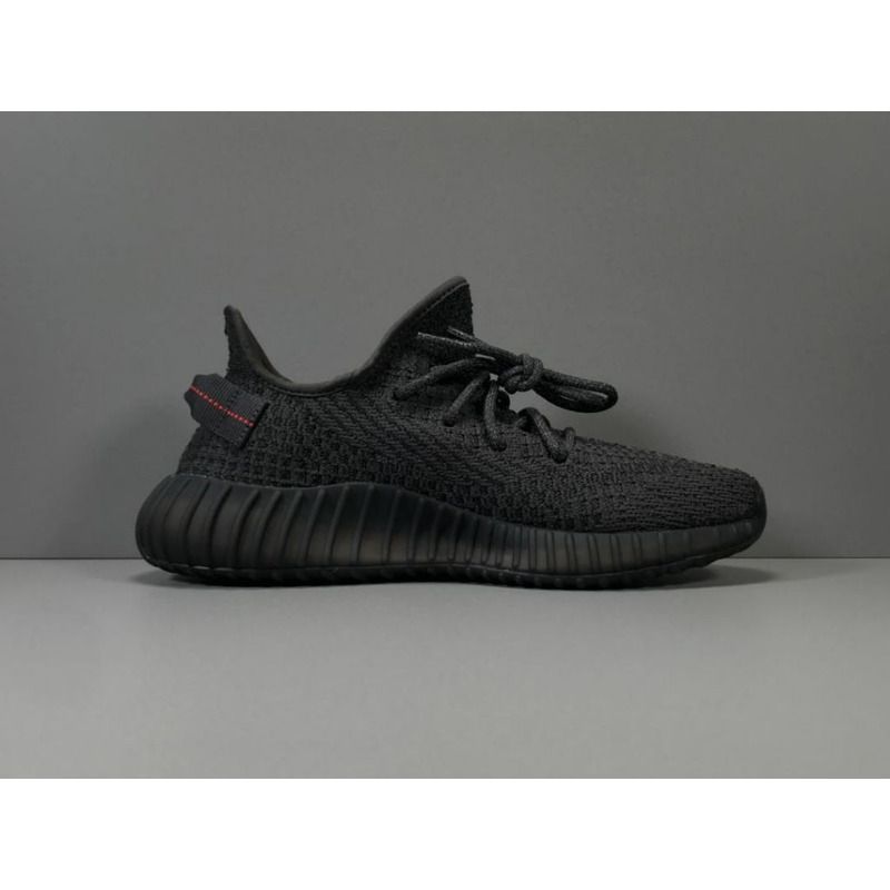 Ad*s yeezy boost 350 v2 black static fu9007 sneakers men women