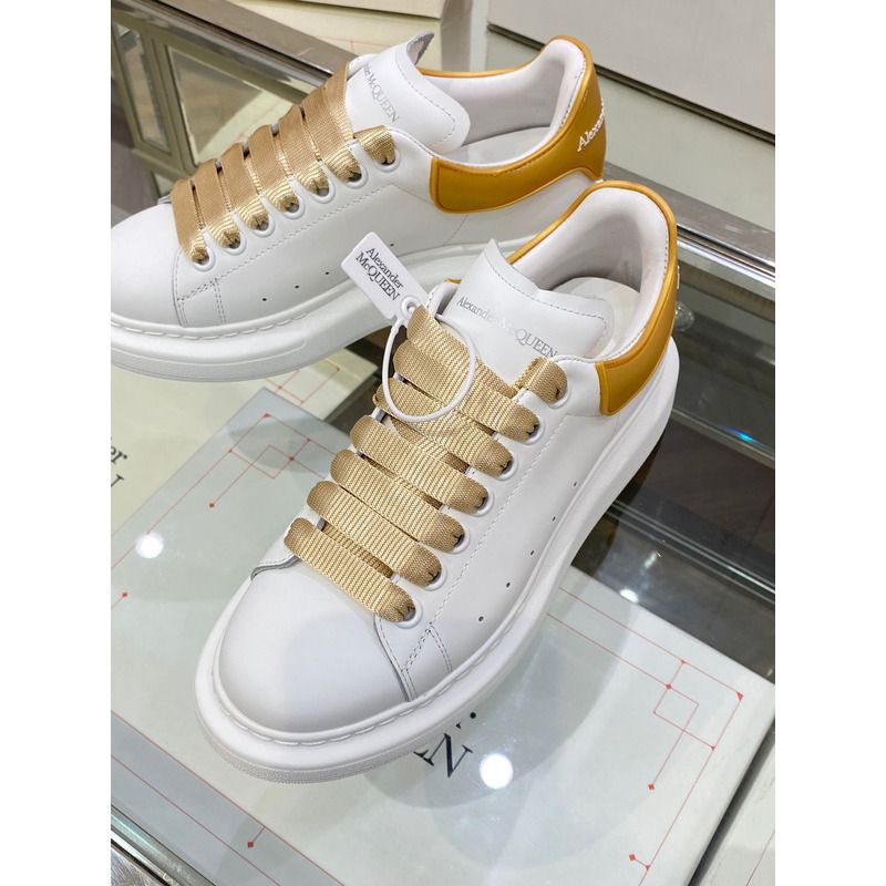 Alexander McQueen Low-Top Air Platform Leather Sneakers