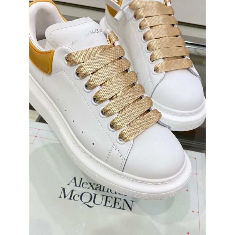 Alexander McQueen Low-Top Air Platform Leather Sneakers